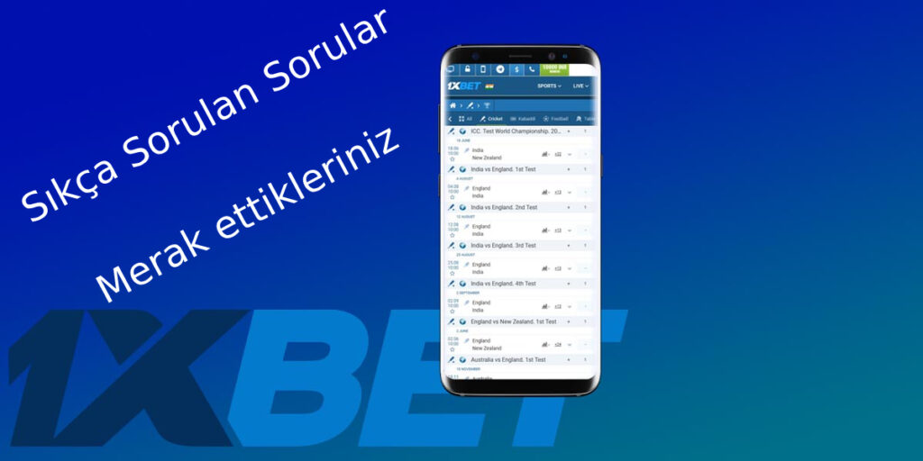 1xbet sıkça sorulan sorular